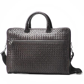 BOTTEGA VENETA ボッテガヴェネタ バッグ コピー 2WAY 248395 v7787 1301 レザーブリーフケース ダークブラウン